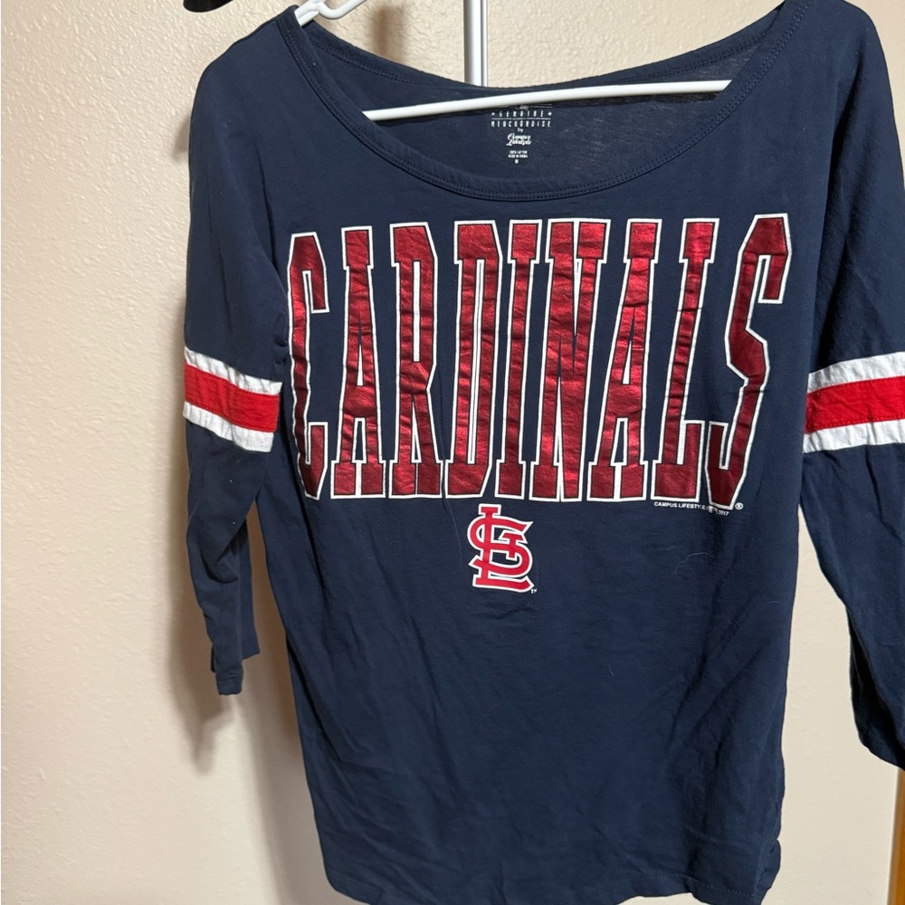 Genuine Merchandise‎ Navy and Red Shirt STL Cardinals medium